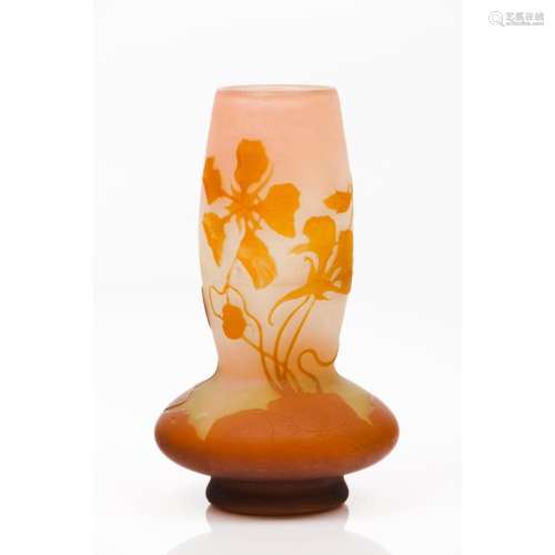 An Art Nouveau vase