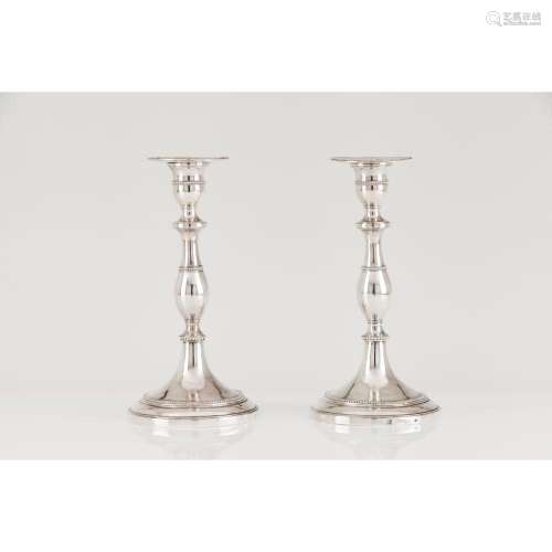 A pair of D.Maria candle sticks