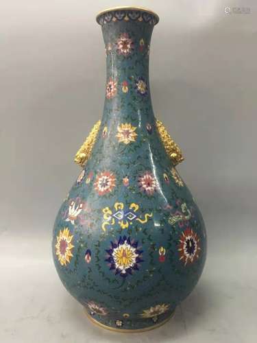 Chinese Cloisonne Vase