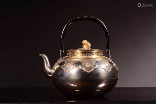 Japanese Silver Teapot