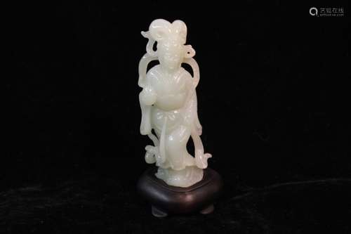 Chinese Jade Carved Figural