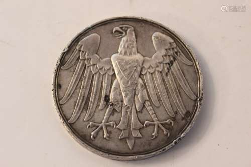 1934, German Silver Metal
