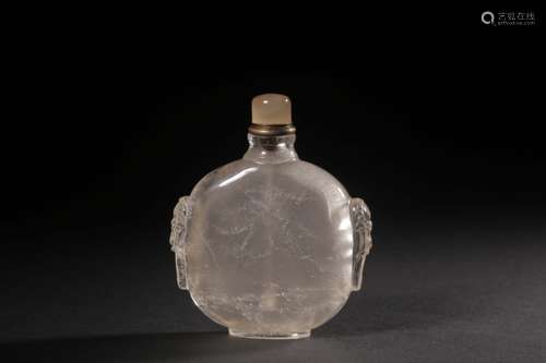 Chinese Crystal Snuff Bottle