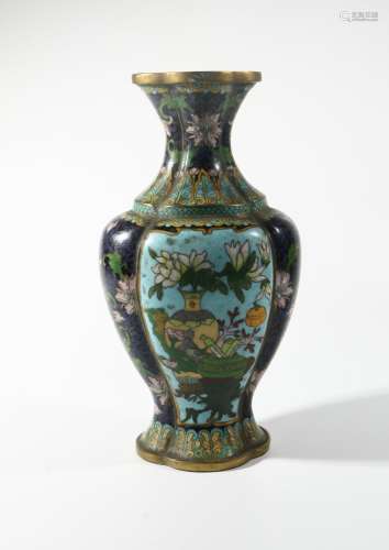 Cloisonne Vase, China