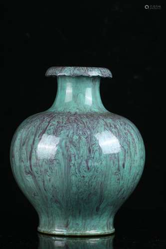 Glaze Porcelain Bottle, China