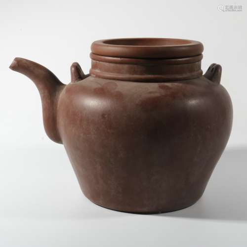 Zisha Dark-Red Teapot, China