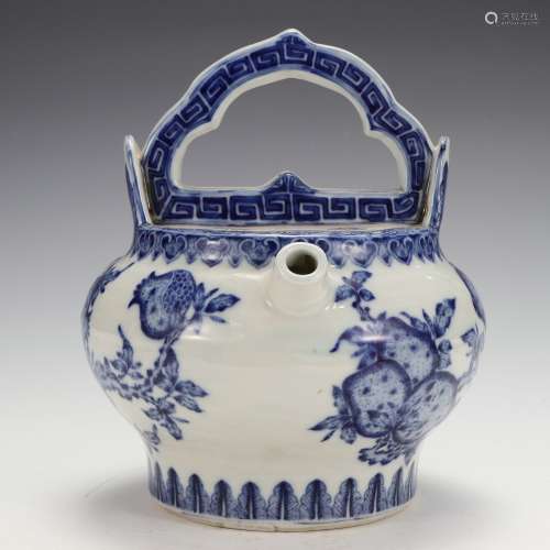 Blue And White Porcelain Pot, China