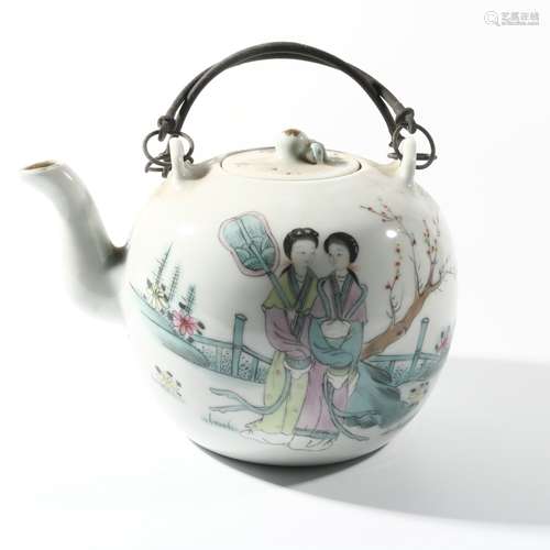 Porcelain Teapot, China