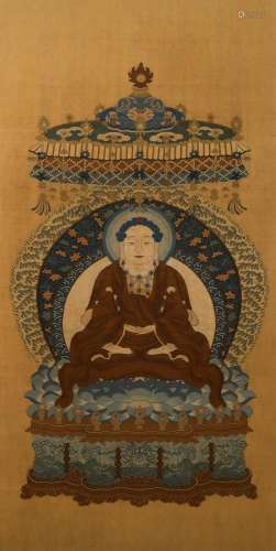 Qianlong Period of Qing Dynasty: A Kesi of Sakyamuni Buddha ...