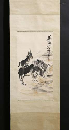 Huang Zhou: Chinese Scroll Painting