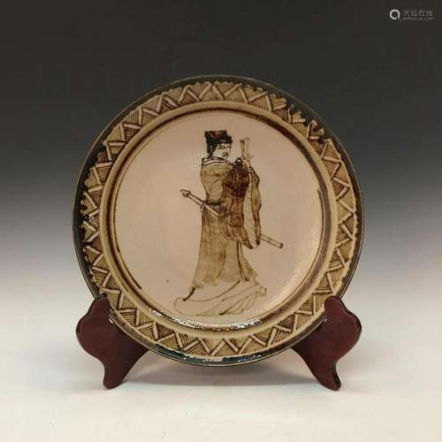 Chinese Cizhou Ware Plate