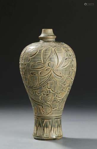 Chinese Yaozhou Meiping Vase