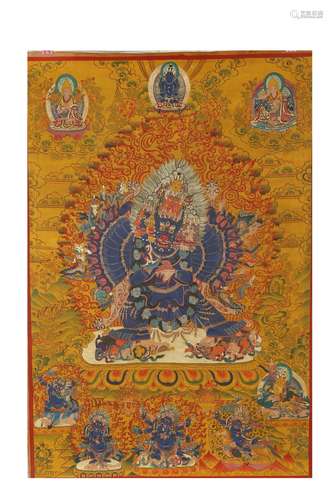 A Tibetan Thangka