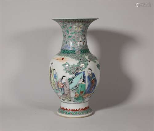 Colorful figures in the Qing Dynasty