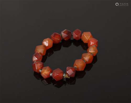 Coral pearl necklace