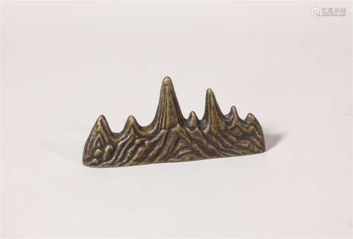 Bronze Brushrest Qing Style