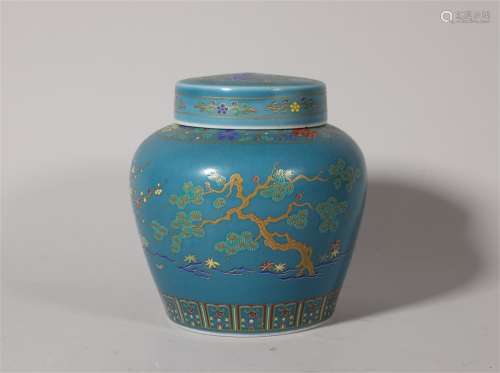 Ming Dynasty Cheng Songzhumei cover pot