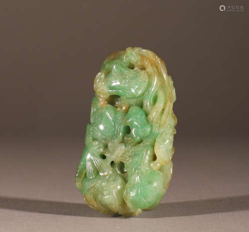Qing flower jade brand