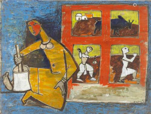 MAQBOOL FIDA HUSAIN (1913-2011)