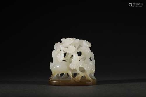 CHINESE JADE FINAL , 5.2X4.1X5.1CM