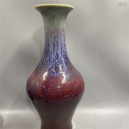 CHINESE SANG-DE-BOEUF VASE, H31.5CM