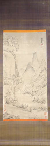 Painting On Paper - Hong Ren, China