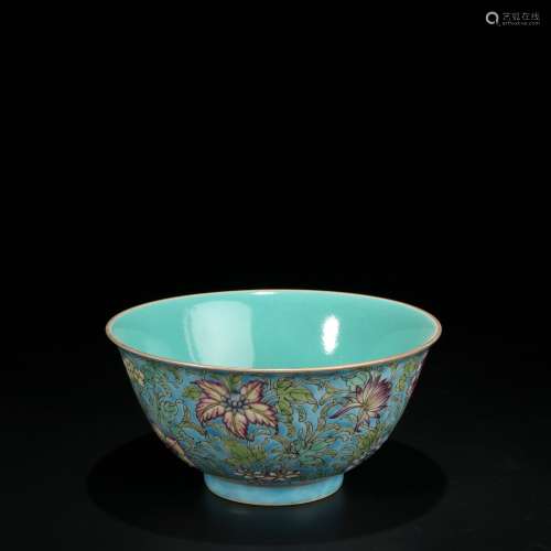 Famille Rose Porcelain Bowl, China