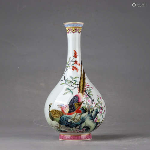 Qing Dynasty Period Of Qianlong Enamel Color 