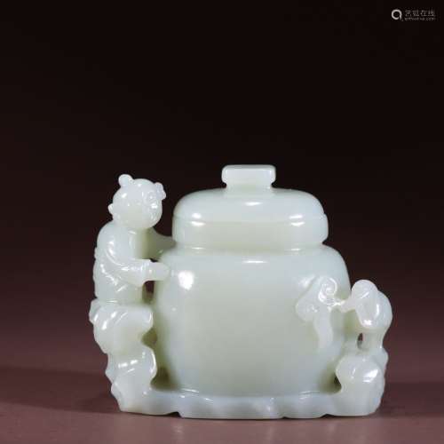 Hetian Jade Jar
, China