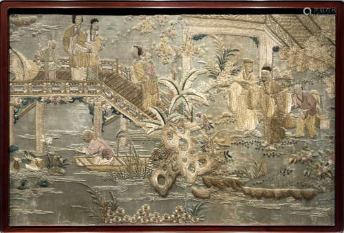 Qing Dynasty Su-Style Embroidery, China