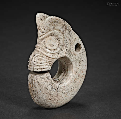 China, Hongshan Culture, Jade Dragon