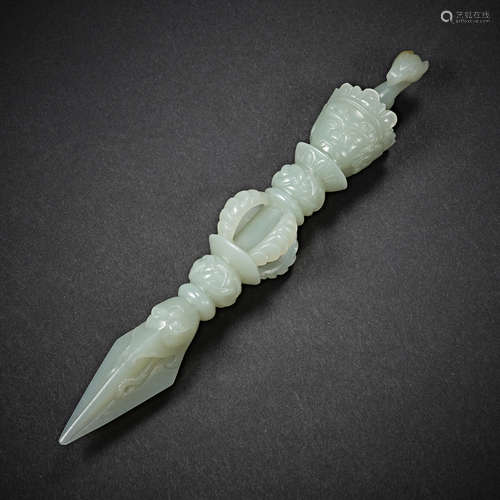 China, Qing Dynasty,Hetian Jade, JIANG GANG CHU