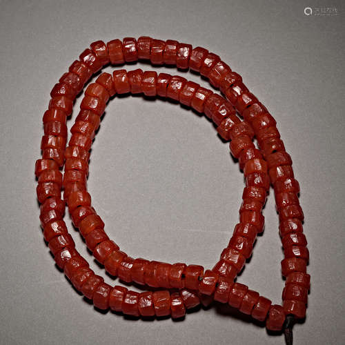 China, Western Zhou Dynasty, Agate, Necklace