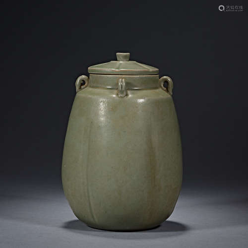 China, Song Dynasty, YUE YAO, Celadon, Pot