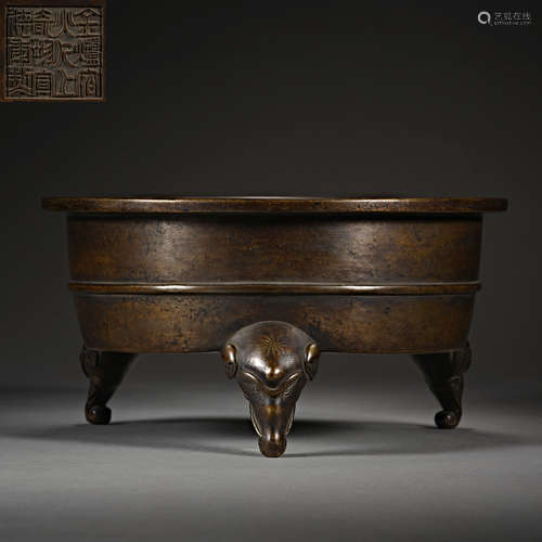 China, Ming and Qing Dynasties, Copper Censer