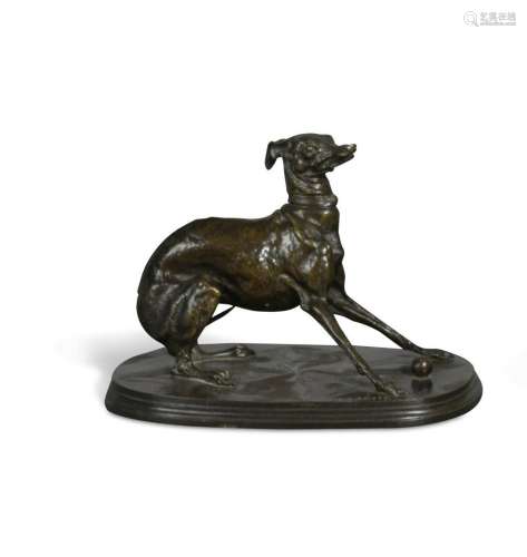 After Pierre-Jules Mene (French, 1810-1894), a patinated bro...