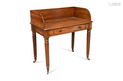 A mahogany washstand, early 19th century,