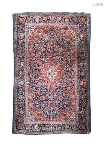 A Kashan rug, circa 1930,