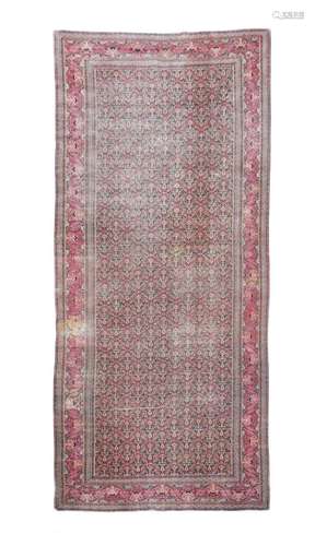 A Feraghan or Meshed gallery carpet,