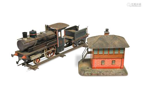 A Carette 1.5inch gauge live steam 'Stork leg' loc...