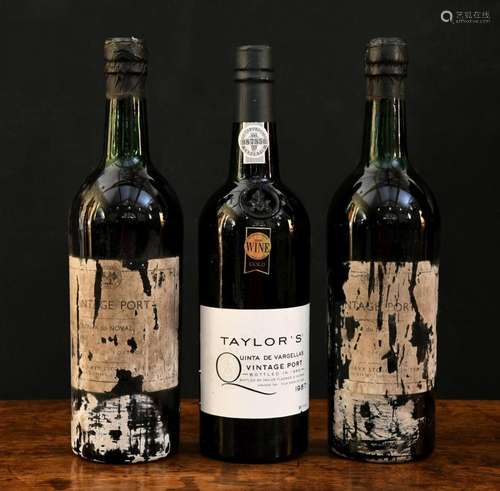 Quinta do Noval vintage port 1963, 2 bottles (Army & Nav...