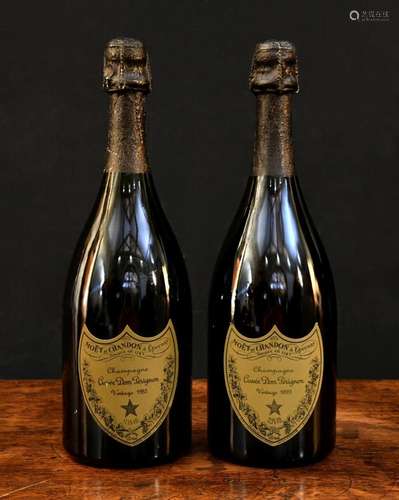 Dom Perignon Champagne 1985, 1 bottle; 1993, 1 bottle (2)