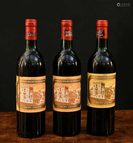 Chateau Ducru Beaucaillou, St Julien 2eme Cru 1979, 1982 (wi...