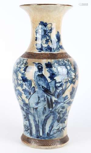 China vase Nanjing Qing-Dynasty,