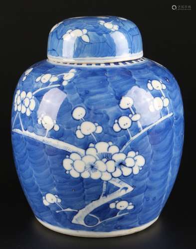 China ginger jar Qing-Dynasty 19th century, Ingwertopf,