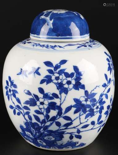 China ginger jar Qing-Dynasty 19th century, Ingwertopf,