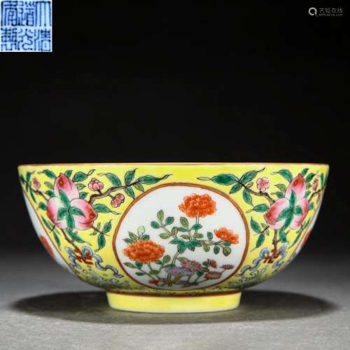 A Chinese Famille Rose Medalion Bowl
