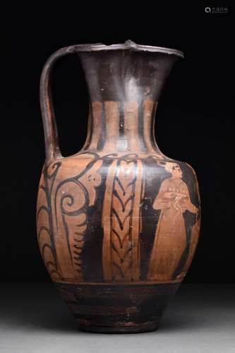 CAMPANIAN RED-FIGURE OINOCHOE