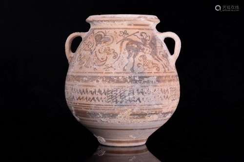 ANCIENT CELTIBERIAN POTTERY VESSEL