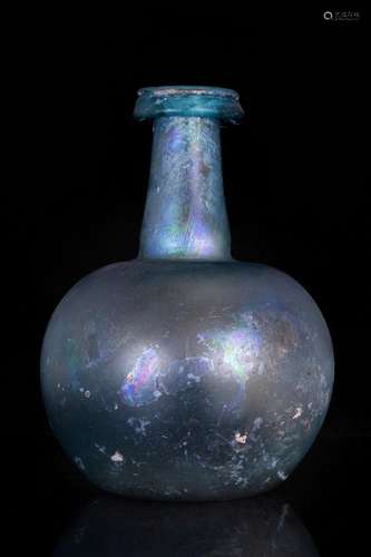 LARGE ROMAN GLASS FLASK